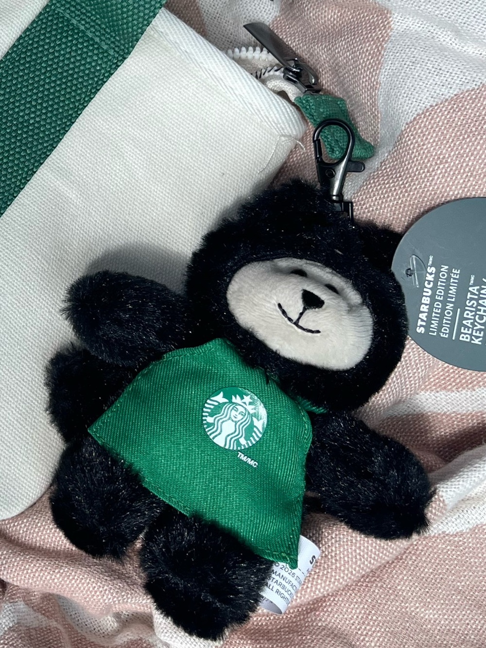 Starbucks Black Cat Bearista Keychain Limited Edition Halloween 2026